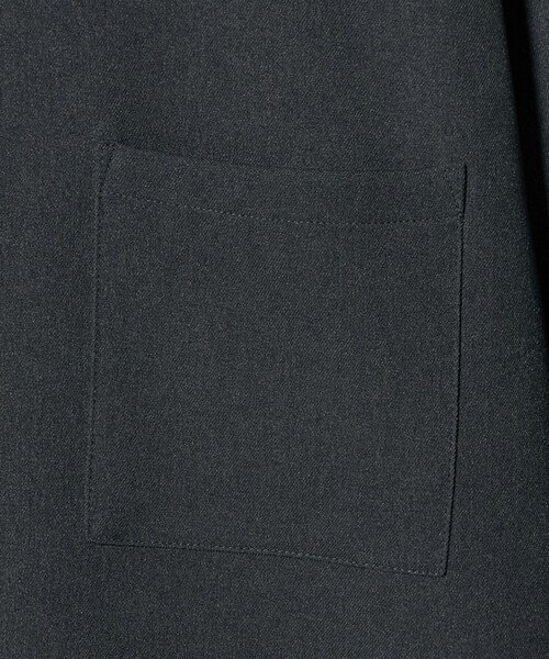 BEAUTY&YOUTH UNITED ARROWS(ビューティーアンドユースユナイテッドアローズ)の「【WEB限定 WARDROBE SMART】ウールライク シャツ(シャツ/ブラウス・メンズ・ブラック/ダークグレー/ライトグレー・S/M/L/XL)」の13枚目の写真