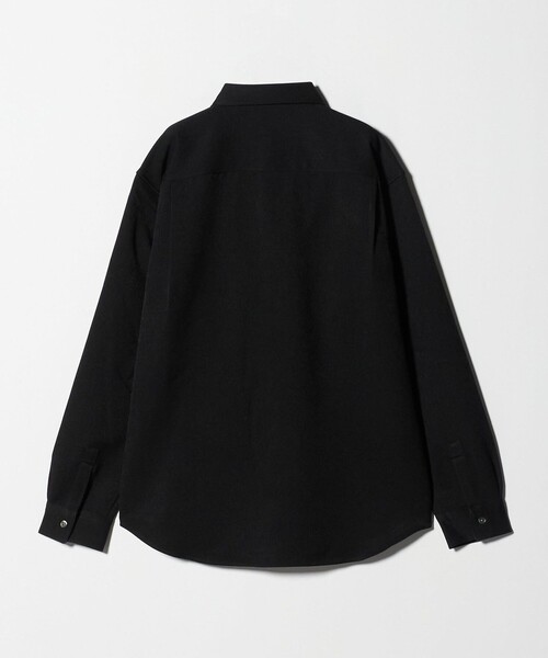 WEB限定 WARDROBE SMART】ウールライク シャツ（シャツ/ブラウス