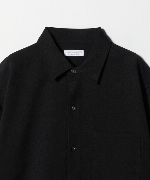 WEB限定 WARDROBE SMART】ウールライク シャツ（シャツ/ブラウス
