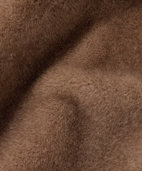 Drawing Numbers（ドローイング ナンバーズ）の「【Drawing Numbers】ミンクエコファーベスト（ベスト・レディース・チャコールグレー/モカ・38）」の19枚目の写真