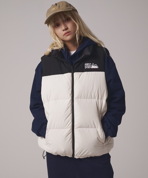 バブルダウンベスト マイクロフト（ダウンベスト）｜FIRST DOWN