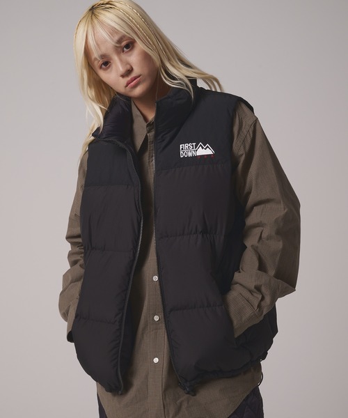 セール】バブルダウンベスト マイクロフト（ダウンベスト）｜FIRST