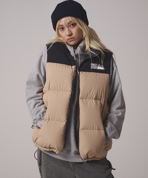 バブルダウンベスト マイクロフト（ダウンベスト）｜FIRST DOWN