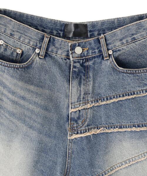 SIS(エスアイエス)の「SIS/エスアイエス/Fringe Denim Shorts(デニムパンツ・レディース・ブルー/ブラック・L/M)」の19枚目の写真