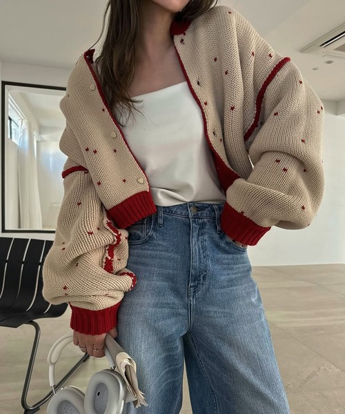 【新品タグ付】ウィルフリー motif collar カーディガン WILLFULLY official web store（ウィルフリーコウシキツウハン）商品