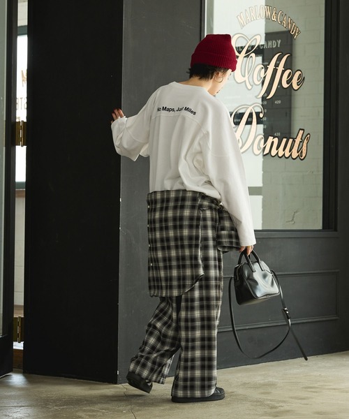 GEORGE'S(ジョージズ)の「ピグメントミニウラケロンT(Tシャツ/カットソー・レディース・チャコールグレー/ネイビー/イエロー/ホワイト・SMALL/MEDIUM)」の10枚目の写真