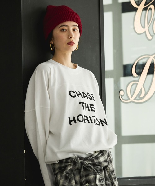 GEORGE'S(ジョージズ)の「ピグメントミニウラケロンT(Tシャツ/カットソー・レディース・チャコールグレー/ネイビー/イエロー/ホワイト・SMALL/MEDIUM)」の14枚目の写真