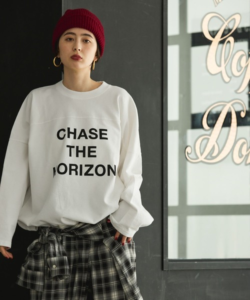 GEORGE'S(ジョージズ)の「ピグメントミニウラケロンT(Tシャツ/カットソー・レディース・チャコールグレー/ネイビー/イエロー/ホワイト・SMALL/MEDIUM)」の16枚目の写真