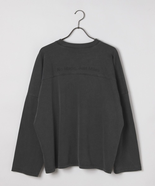 GEORGE'S(ジョージズ)の「ピグメントミニウラケロンT(Tシャツ/カットソー・レディース・チャコールグレー/ネイビー/イエロー/ホワイト・SMALL/MEDIUM)」の6枚目の写真