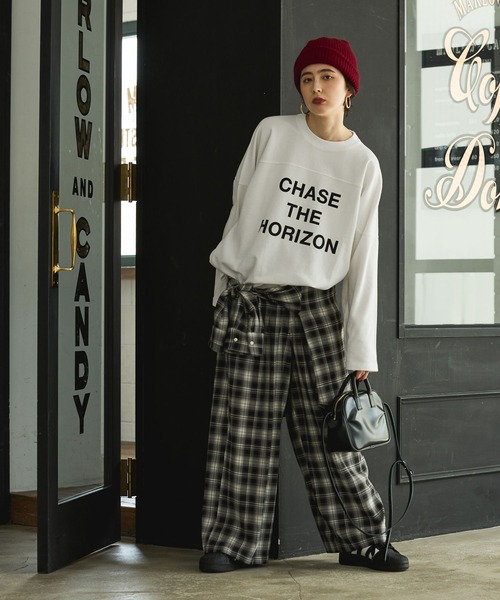GEORGE'S(ジョージズ)の「ピグメントミニウラケロンT(Tシャツ/カットソー・レディース・チャコールグレー/ネイビー/イエロー/ホワイト・SMALL/MEDIUM)」の9枚目の写真