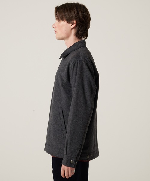 Eddie Bauer（エディーバウアー）の「ウール フィールドジャケット（ブルゾン・メンズ・チャコールグレー/ダークネイビー・M/L/XXL/XL/S）」の3枚目の写真