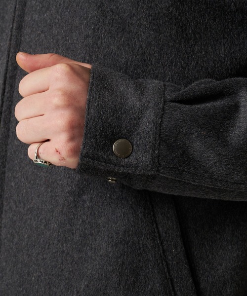 Eddie Bauer（エディーバウアー）の「ウール フィールドジャケット（ブルゾン・メンズ・チャコールグレー/ダークネイビー・M/L/XXL/XL/S）」の6枚目の写真