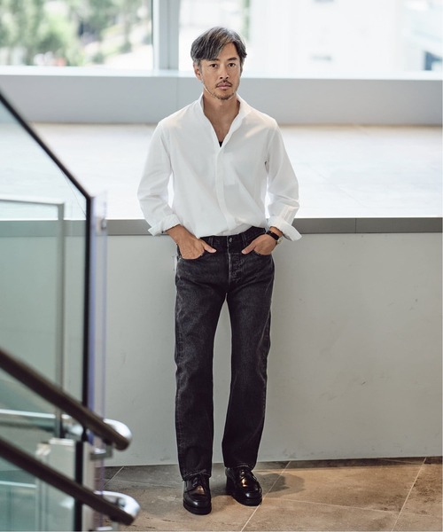 Levi's（リーバイス）の「LEVI’S(R)/リーバイス(R)  別注 BIG E 501(R) BLACK L28（デニムパンツ・メンズ・ブラック・38/36/34/33/32/31/30/29/28）」の12枚目の写真