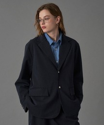 ONCILY(IVF[)́ySET UP\zSILVER BUTTON TAILORED JACKET / Vo[{^e[[hWPbg(e[[hWPbg)