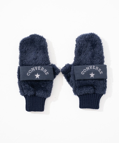 CONVERSE（コンバース）の「【CONVERSE】CV boa gloves with fleece band / コンバース フリースバンド ボアグローブ（手袋・レディース・グレー/ピンク/ブラウン/ネイビー/ベージュ・FREE）」の13枚目の写真