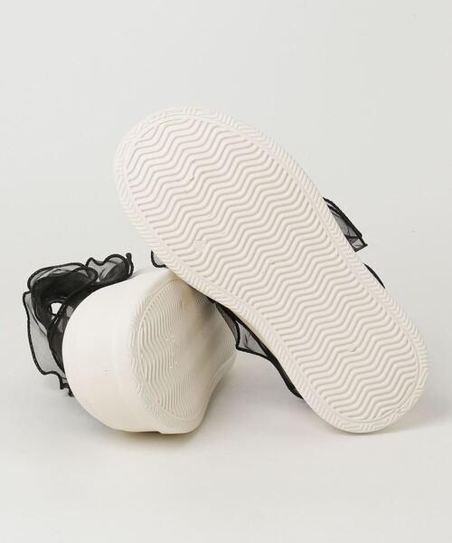 Sugar Sugar（シュガーシュガー）の「SUGARSUGAR/シアーデザインスニーカー（スニーカー・レディース・アイボリー/ブラック/グレー・M/LL/L/S）」の5枚目の写真