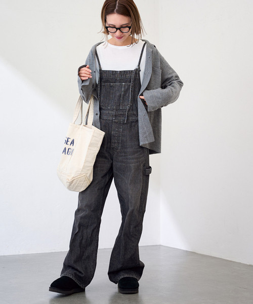 FRAMeWORK(フレームワーク)の「オーバーオール(サロペット/オーバーオール・レディース・サックスブルー/ブラック・38/36)」の3枚目の写真