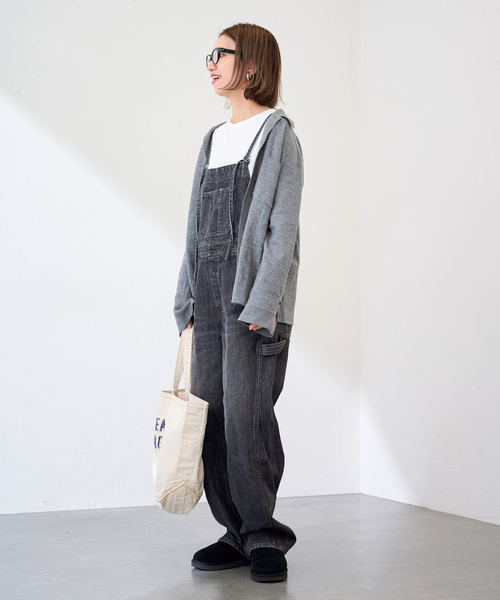 FRAMeWORK(フレームワーク)の「オーバーオール(サロペット/オーバーオール・レディース・サックスブルー/ブラック・38/36)」の4枚目の写真