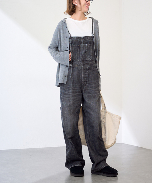 FRAMeWORK(フレームワーク)の「オーバーオール(サロペット/オーバーオール・レディース・サックスブルー/ブラック・38/36)」の5枚目の写真