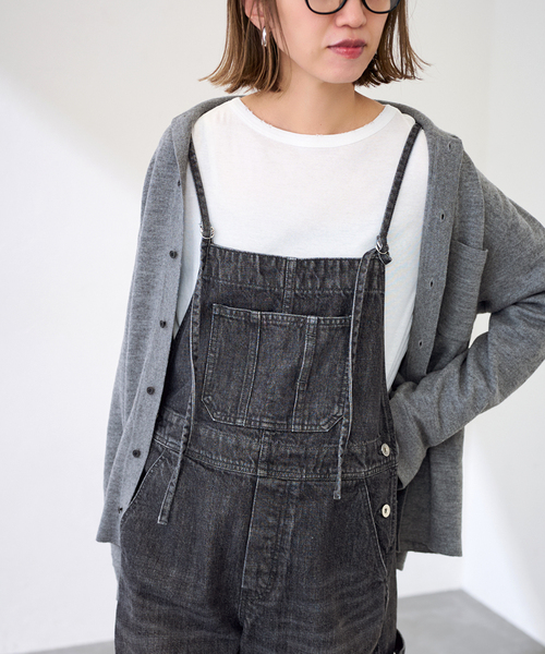 FRAMeWORK(フレームワーク)の「オーバーオール(サロペット/オーバーオール・レディース・サックスブルー/ブラック・38/36)」の7枚目の写真