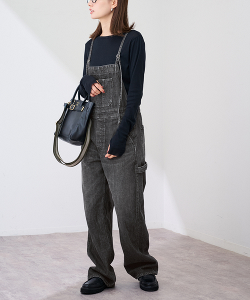 FRAMeWORK(フレームワーク)の「オーバーオール(サロペット/オーバーオール・レディース・サックスブルー/ブラック・38/36)」の10枚目の写真