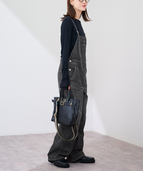 FRAMeWORK(フレームワーク)の「オーバーオール(サロペット/オーバーオール・レディース・サックスブルー/ブラック・38/36)」の12枚目の写真