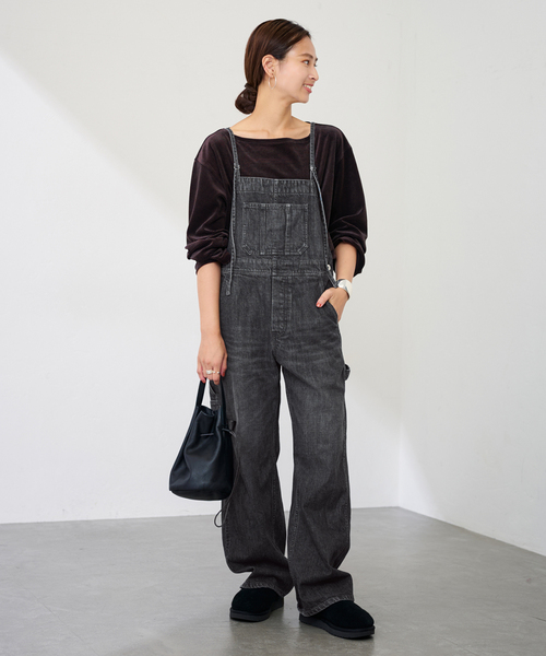 FRAMeWORK(フレームワーク)の「オーバーオール(サロペット/オーバーオール・レディース・サックスブルー/ブラック・38/36)」の15枚目の写真