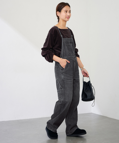 FRAMeWORK(フレームワーク)の「オーバーオール(サロペット/オーバーオール・レディース・サックスブルー/ブラック・38/36)」の17枚目の写真