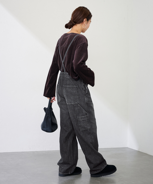 FRAMeWORK(フレームワーク)の「オーバーオール(サロペット/オーバーオール・レディース・サックスブルー/ブラック・38/36)」の18枚目の写真