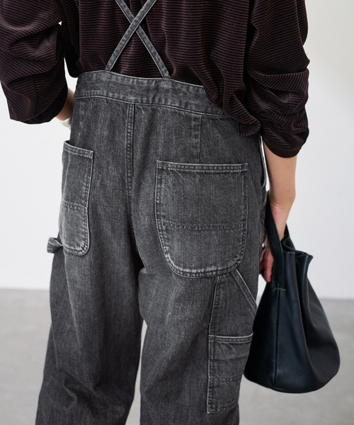 FRAMeWORK(フレームワーク)の「オーバーオール(サロペット/オーバーオール・レディース・サックスブルー/ブラック・38/36)」の22枚目の写真