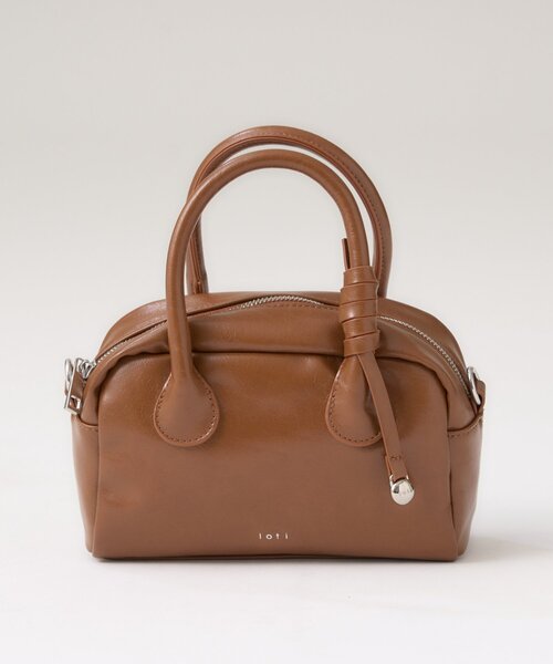 mystic（ミスティック）の「loti サークルプレート付きスクエアボストンBAG（ボストンバッグ・レディース・ブラック/キャメル・ONE SIZE）」の21枚目の写真