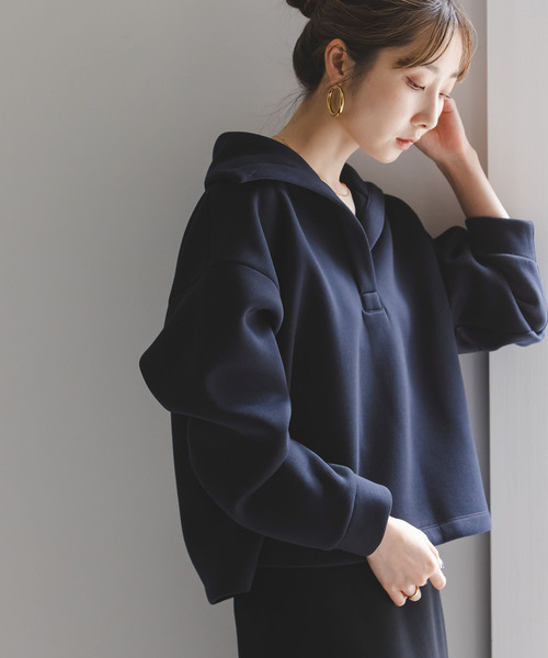 ハイネックダンボールプルオーバー（Tシャツ/カットソー