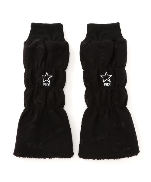 ☆新品☆PING ゴルフ フリースエンボス柄レッグウォーマー PING（ピン）の「【PING APPAREL】25FWフリースエンボス柄レッグ