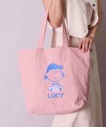 BAYBLO（ベイブロ）の「(ACT)【PEANUTS】アップリケ 刺繍 ナイロン トートバッグ（トートバッグ）」