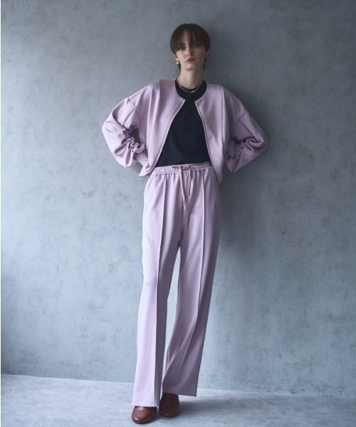 Muel Chic（ミュエルシック）の「Nico blouson  ニコブルゾン（ブルゾン・レディース・ブラック/グレー/オフホワイト/ラベンダー・FREE）」の11枚目の写真