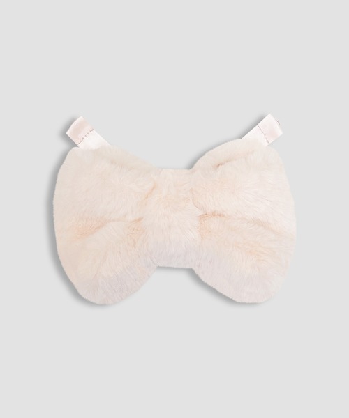 Honey Cinnamon（ハニーシナモン）の「ビジュー衿エコファーリボンコート（その他アウター・レディース・ピンク/ホワイト・FREE）」の15枚目の写真