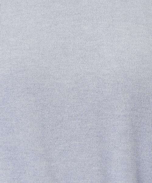 index（インデックス）の「バイカラー衿付きニット【洗濯機OK】（ニット/セーター・レディース・ベージュ系その他7/ブルー系9/ブラック系4・40/42/36/38）」の19枚目の写真