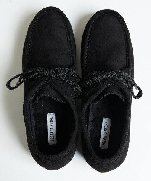 FREAK'S STORE（フリークスストア）の「限定展開 レザレットSW ローカットモカシン/モックシューズ（スニーカー・メンズ・ベージュ/ブラック・24.0cm/25.0cm/26.0cm/27.0cm/28.0cm/23.0cm）」の5枚目の写真