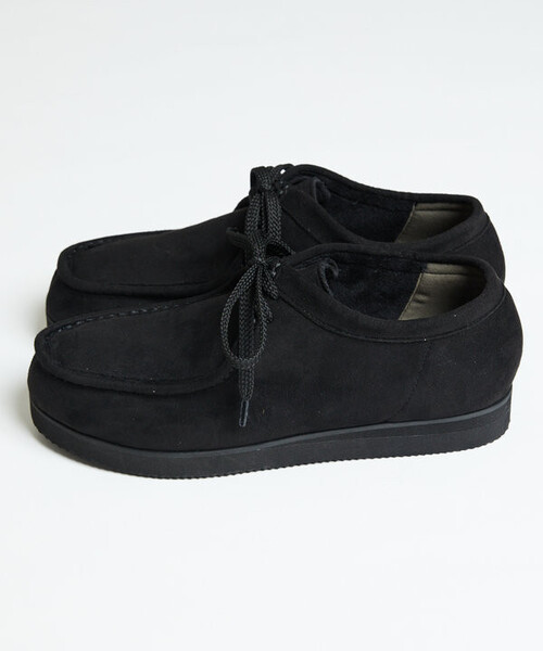 FREAK'S STORE（フリークスストア）の「限定展開 レザレットSW ローカットモカシン/モックシューズ（スニーカー・メンズ・ベージュ/ブラック・24.0cm/25.0cm/26.0cm/27.0cm/28.0cm/23.0cm）」の6枚目の写真