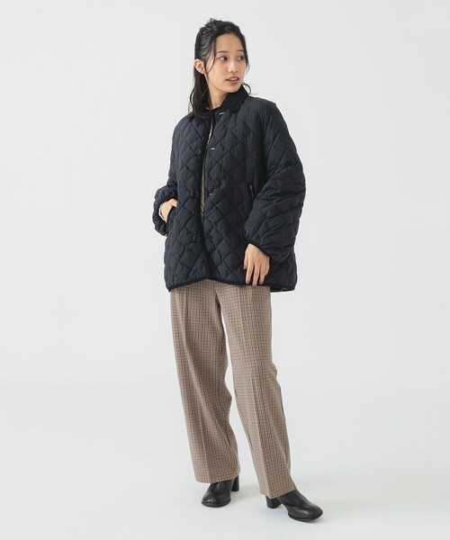 B:MING by BEAMS（ビーミングバイビームス）の「Gymphlex / QUILTING DOWN（ダウンジャケット/コート・レディース・ブラック/オリーブ・12/14）」の3枚目の写真