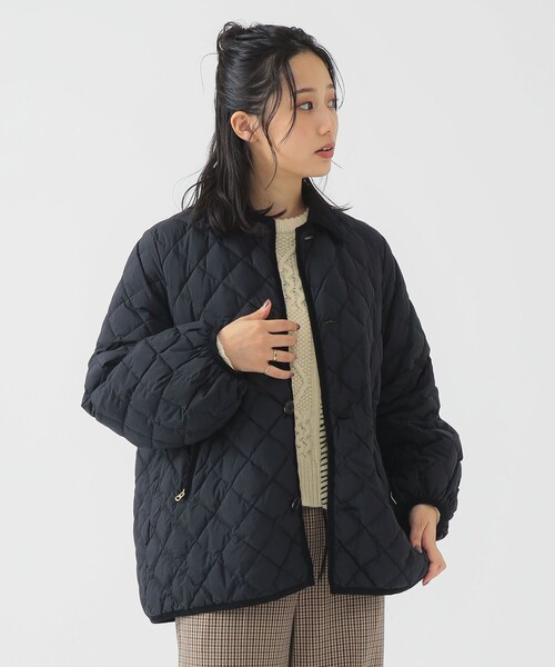 B:MING by BEAMS（ビーミングバイビームス）の「Gymphlex / QUILTING DOWN（ダウンジャケット/コート・レディース・ブラック/オリーブ・12/14）」の6枚目の写真