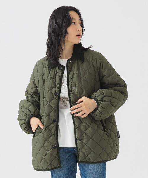 B:MING by BEAMS（ビーミングバイビームス）の「Gymphlex / QUILTING DOWN（ダウンジャケット/コート・レディース・ブラック/オリーブ・12/14）」の10枚目の写真