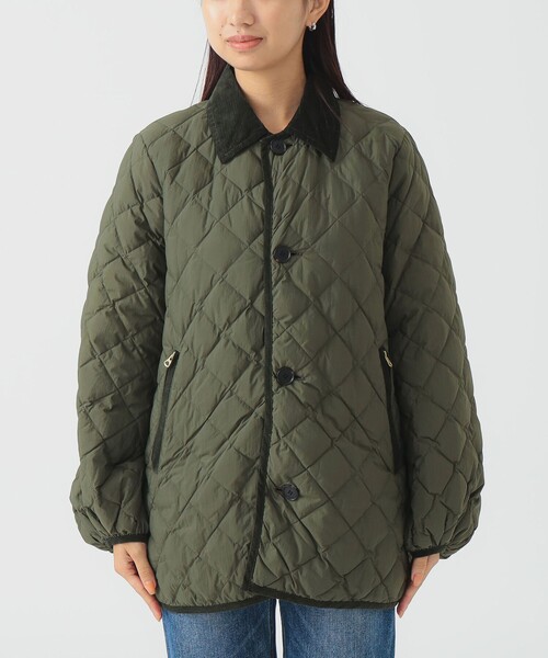 B:MING by BEAMS（ビーミングバイビームス）の「Gymphlex / QUILTING DOWN（ダウンジャケット/コート・レディース・ブラック/オリーブ・12/14）」の11枚目の写真