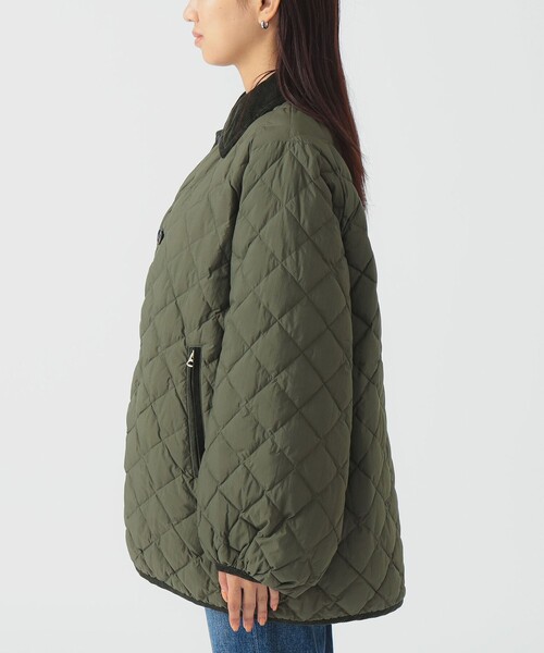 B:MING by BEAMS（ビーミングバイビームス）の「Gymphlex / QUILTING DOWN（ダウンジャケット/コート・レディース・ブラック/オリーブ・12/14）」の13枚目の写真