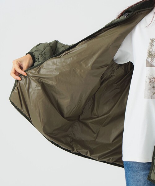 B:MING by BEAMS（ビーミングバイビームス）の「Gymphlex / QUILTING DOWN（ダウンジャケット/コート・レディース・ブラック/オリーブ・12/14）」の17枚目の写真