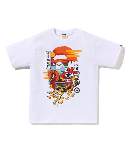 JAPAN CULTURE AUTUMN APE HEAD TEE（Tシャツ/カットソー）｜A BATHING