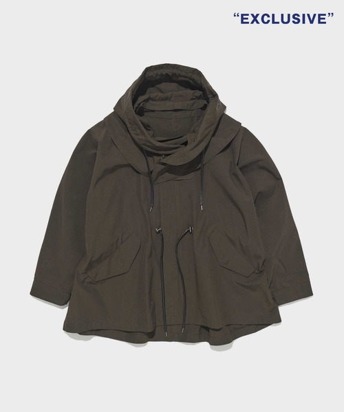 VACHEMENT/ヴァシュモン】Recycle Shell Tafta Mods Coat/リサイクル