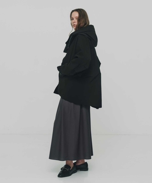 VACHEMENT/ヴァシュモン】Recycle Shell Tafta Mods Coat/リサイクル