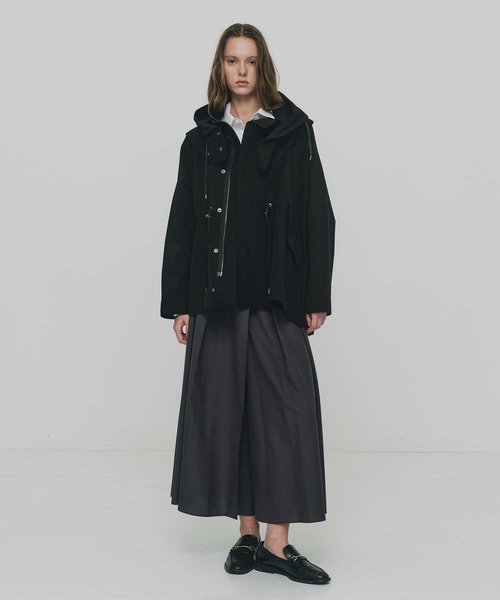 VACHEMENT/ヴァシュモン】Recycle Shell Tafta Mods Coat