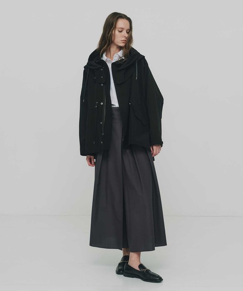 VACHEMENT/ヴァシュモン】Recycle Shell Tafta Mods Coat/リサイクル